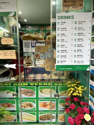   at Banh Mi Vegan in Hanoi