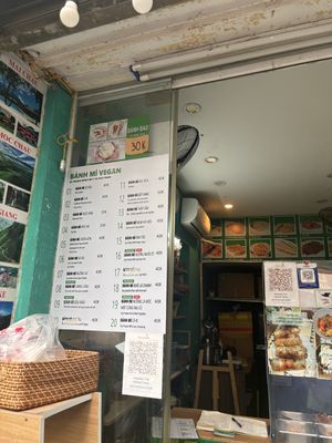   at Banh Mi Vegan in Hanoi
