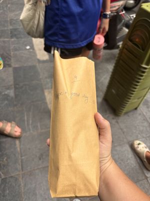   at Banh Mi Vegan in Hanoi