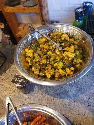 Cauliflower salad #Veganuary at Route - Dalston in East London