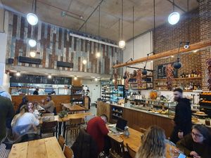 Interior #Veganuary at Route - Dalston in East London