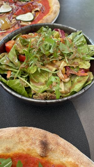 Kleiner Beilagensalat 😋  at Edelweiss in Mayrhofen