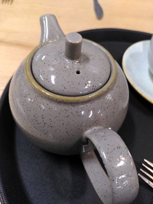 Teapot (October 2025) at Tesco Cafe in Aberystwyth