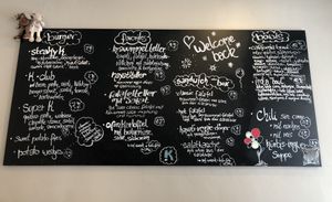 The extensive menu  at Krawummel in Muenster