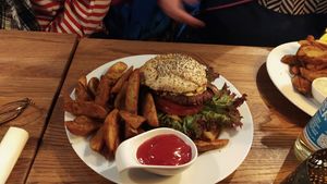 Burger at Krawummel in Muenster