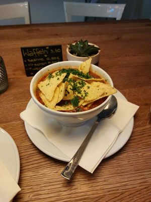 Vegan chili sin carne at Krawummel in Muenster