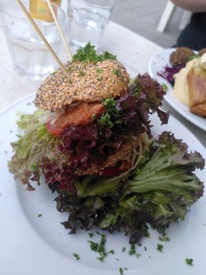 Steaky K, richtig lecker! 😋 at Krawummel in Muenster