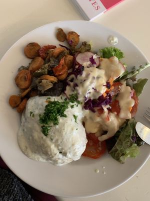 Ofenkartoffel mit Gemüse at Krawummel in Muenster