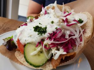 Hayati-veggie-Döner at Krawummel in Muenster