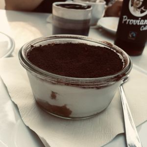 Vegan tiramisu   at Krawummel in Muenster