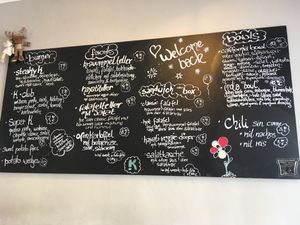 Menu at Krawummel in Muenster