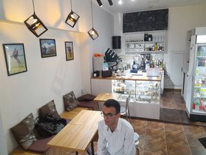  at Heartbeat Coffee Shop in Tashkent