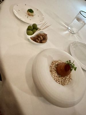 Vegan tasting menu January 2024  at Ormer Mayfair in London