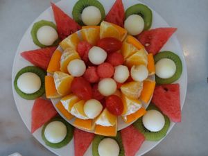 fruits platter  at Pure Minded Vegetarian Cafe - Taman Bukit Indah in Johor Bahru
