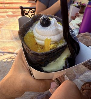   at Universal Studios - Central Park Crepes in Orlando