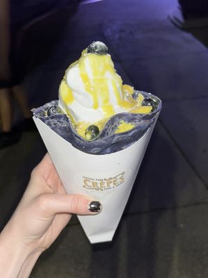 lemon blueberry!!!  at Universal Studios - Central Park Crepes in Orlando