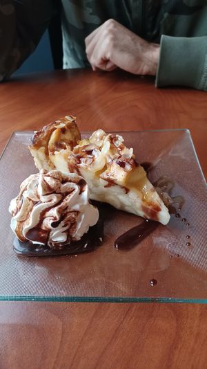 Apple pie vegan at Thai Keflavik in Keflavik