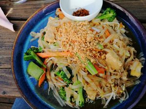 Vegan Pad Thai at Thai Keflavik in Keflavik