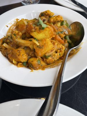 Alo ghobi  at Tandoori Flame & Indian Grill in Seattle