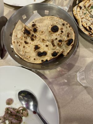 Vegan Roti  at The Vegetarian Grill - TVG in Jaipur