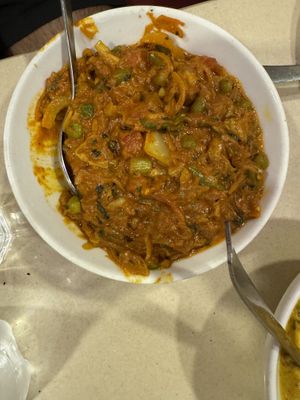 Vegan Bombay Vegetable Jalfrezi  at The Vegetarian Grill - TVG in Jaipur