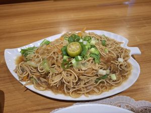 Recommended noodles #Veganuary at AC Palayok Restaurant in Cebu