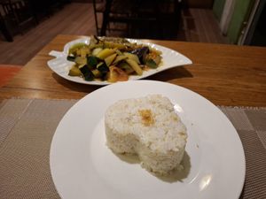 Garlic rice at AC Palayok Restaurant in Cebu