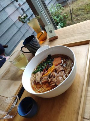  at Cafe Tea Terrace in Kyoto