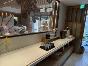   at Cafe Tea Terrace in Kyoto