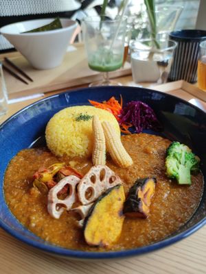 Curry  at Cafe Tea Terrace in Kyoto