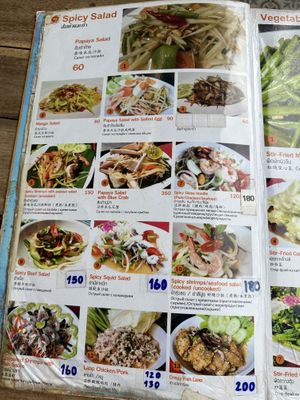 Other dishes you will need to customise to make vegan   at 89 Thai Food And Seafood in Phuket