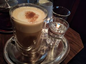  at Aufzug Café in Vienna