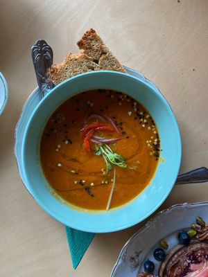 Daily vegan soupp  at Koffiehuis De Goede Morgen in Vinkeveen