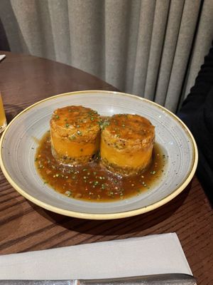 Vegan haggis, neeps and tatties  at The Bothy - Glasgow in Glasgow