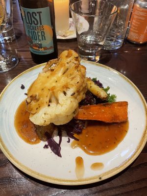 Cauliflower steak  at The Bothy - Glasgow in Glasgow