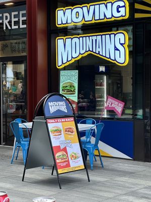   at Moving Mountains Kitchen in East London