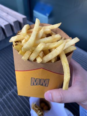 Fries  at Moving Mountains Kitchen in East London