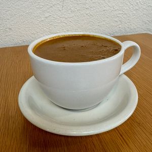 hot golden (my drink came out twice - both hot and cold - by accident … I didn’t like either unfortunately)   at Maya Moon in San Diego