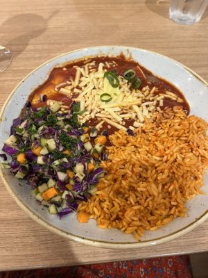 Double enchiladas   at Pepe's in Wynnum