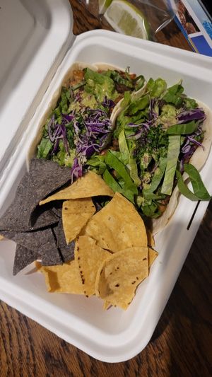 Vegan Taco at El Mexicano Zapata Express in Rotorua