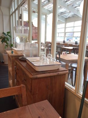 Inside at Ageha Relax Cafe in Kobe