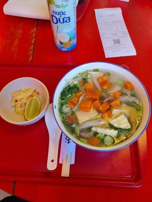 Veggie pho at Pho King in Poprad