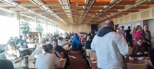 Interior at Säntis - Schwebebahn in Schwaegalp