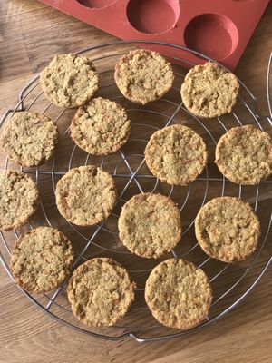 Carrotcake koekjes  at Home Bakery Suus in Tervuren