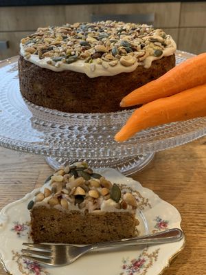 Carrotcake  at Home Bakery Suus in Tervuren