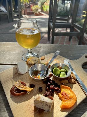 Vegan artisan cheese board!   at The Good Life in Solvang