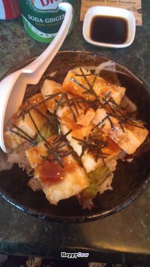 Tofu teriyaki (vegan) at The B-Well Sushi and Cafe in Halifax