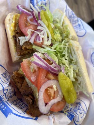 Vegan pastrami #Veganuary at Beach Hut Deli & Tap Room by DOCO in Sacramento