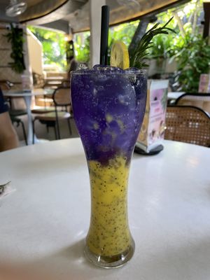 Passionsfrucht Soda Getränk   at Shaka  in Ao Nang