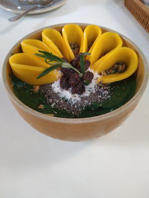 Ultimate green out is beautiful but fortunately you dont find super taste from it. at Shaka  in Ao Nang